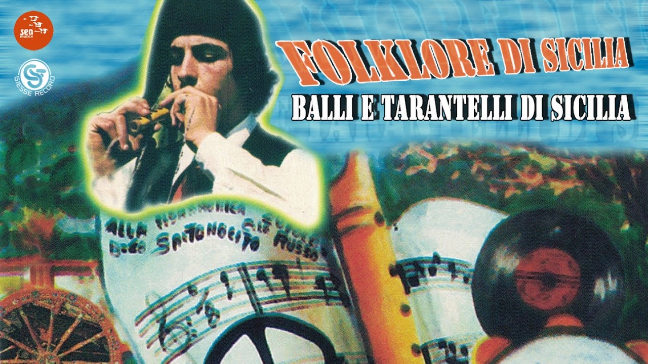 Balli e tarantelle di sicilia - La Campagnola - YouTube