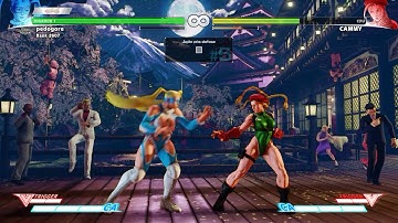 Street Fighter V - How to punish cammy v-reversal
