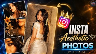 Dreamy Y2K Aesthetic Photo Editing Tutorial | INSTA viral photos ! Cinematic Portrait Look ✨📸