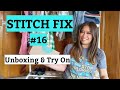 STITCH FIX #16 Try On Styling service