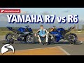 Yamaha R7 vs R6 | Head-to-head on track