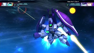 SD Gundam G Gen Genesis - AMX-003 Gaza-C (Haman Karn) (Mobile Suit Zeta Gundam)