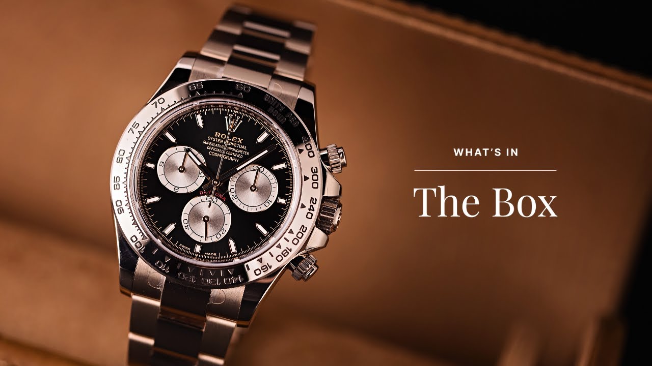 Everose Rolex Daytona 126505 Unboxing & Review | What's in the Box