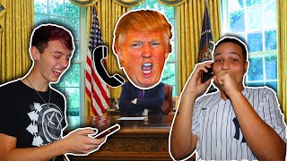 PRANK CALLING DONALD TRUMP...