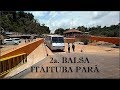 BALSA DE ITAITUBA NA TRANSAMAZÔNICA | VIAGEM DE ONIBUS MOTORHOME | CAMINHÕES NA TRANSAMAZÔNICA