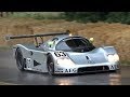 Sauber Mercedes C9 5.0L V8 Turbocharged - Lovely Exhaust Sounds at FOS Goodwood