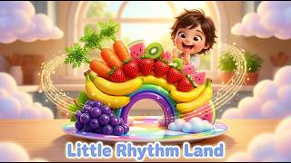 Rainbow On My Plate! 🍎🥦 Healthy Eating Song for Kids