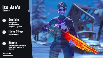 Fortnite custom animated loading screen