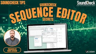 SoundCheck Sequence Editor Secrets