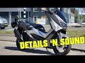 2019 Yamaha NMAX 155 - Details and exhaust sound