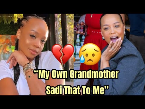 Ntando Duma Opened Up About How Her Own Grandmother Influenced Her Low Self-esteem As A Child 😥