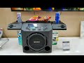 NEW SONY GTK-PG10 OUTDOOR WIRELESS PARTY SPEAKER REVIEW/SOUND TEST IN HINDI  (BUILT IN BETTERY)