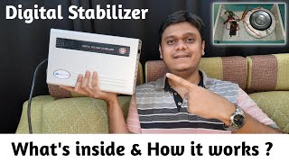 [Eng] What is Inside Aulten 5kva AC Voltage Stabilizer & How it works  | All components Explained