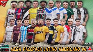 Mega Facepack Latino Americano V6 installation - PES 2021 & Football Life 2026 Mega Facepack Latino Americano V6 installation - PES 2021 & Football Life 2026