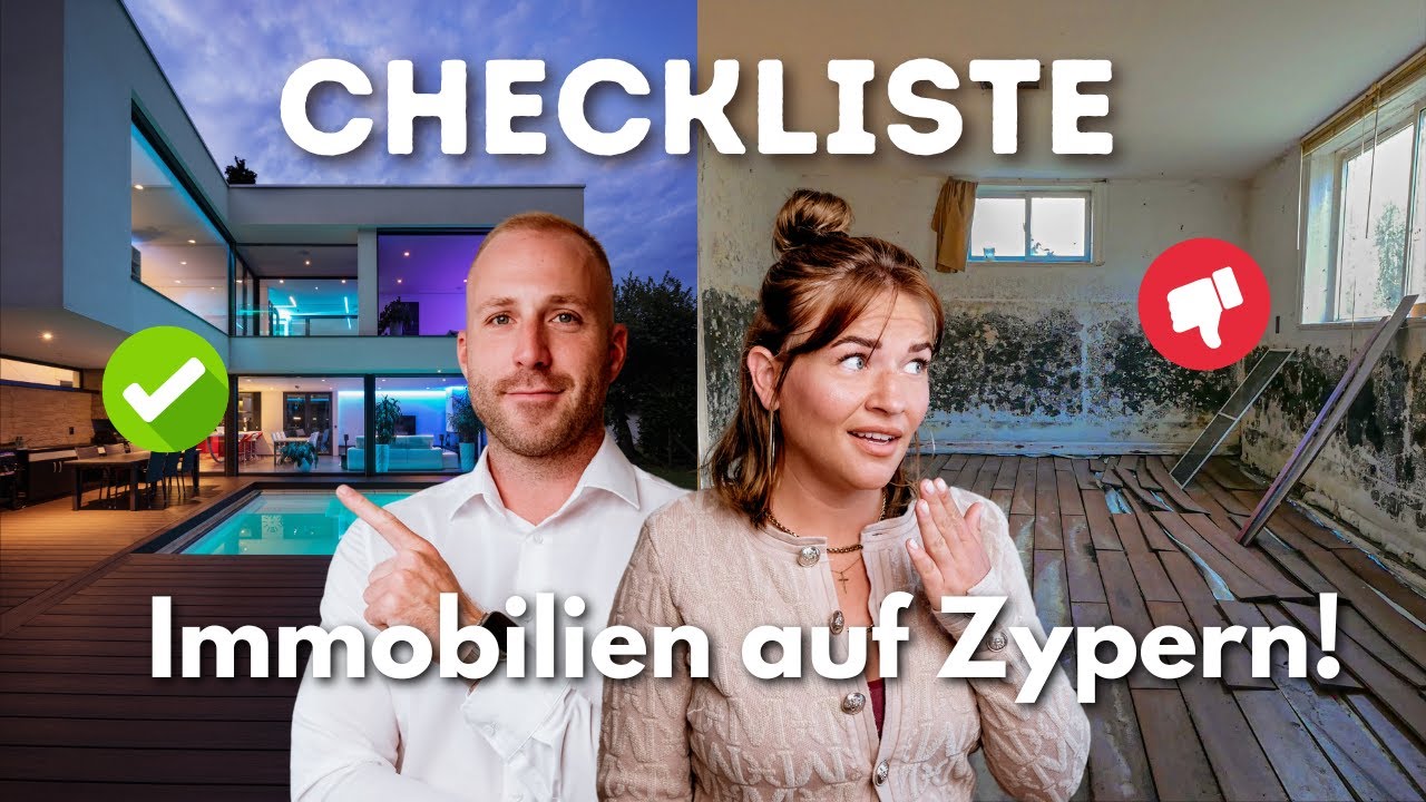 Immobilie auf Zypern kaufen oder mieten! Nutze diese Checkliste!
