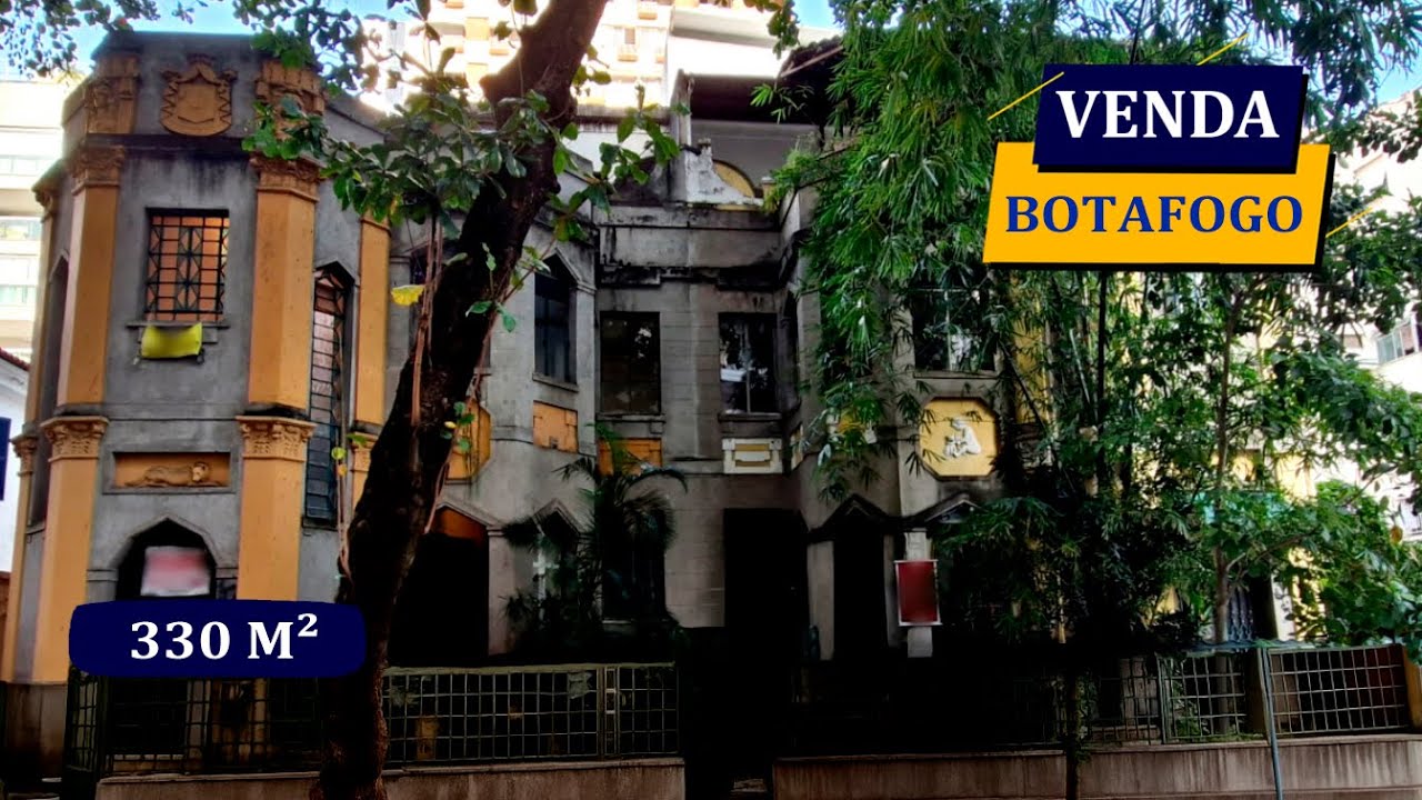 BOTAFOGO SENSACIONAL CASARÃO HISTÓRICO INÍCIO DO SÉCULO XX REFORMADA 330M² RESIDENCIAL OU COMERCIAL