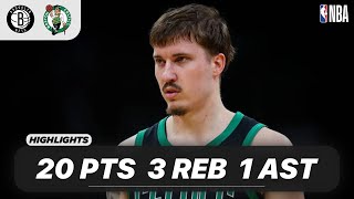 BAYLOR SCHEIERMAN vs BROOKLYN NETS | 20 PTS - 3 REB - 1 AST - 2 STL | 03-19-2025 Highlights