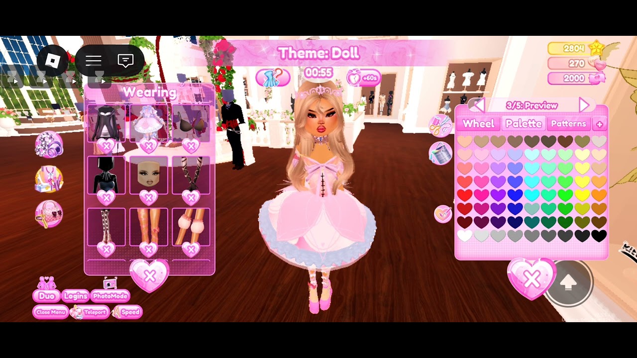 Playing dress to impress!!