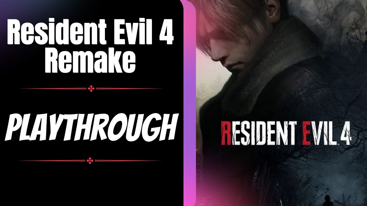 Resident Evil 4 Remake - 1080p Horror Gameplay