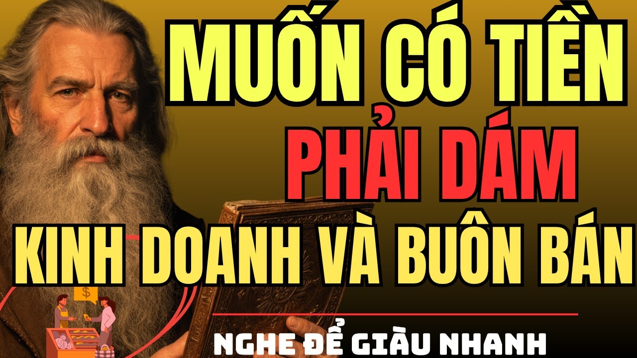 CỔ NHÂN DẠY – Muốn Có Tiền, Phải Dám KINH DOANH Và BUÔN BÁN | Triết Lý Sống