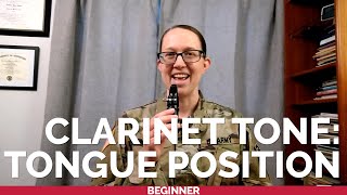 How To Produce A Beautiful Clarinet Tone Tongue Position