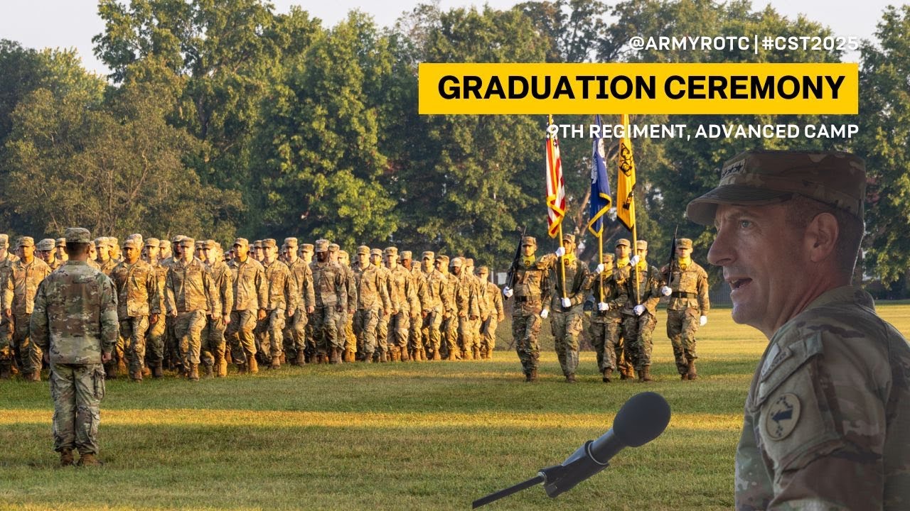 CST 9th Regiment Advanced Camp 2025 Graduation