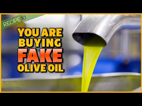 How Real Olive Oil is Made - How To Spot Fake Ones