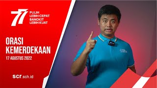 ORASI KEMERDEKAAN | Alif Husam Zahran I 12 IPS