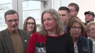 Bergman faces tough crowd at first town hall News