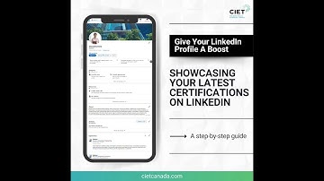 How To Add Certifications To Your LinkedIn Profile