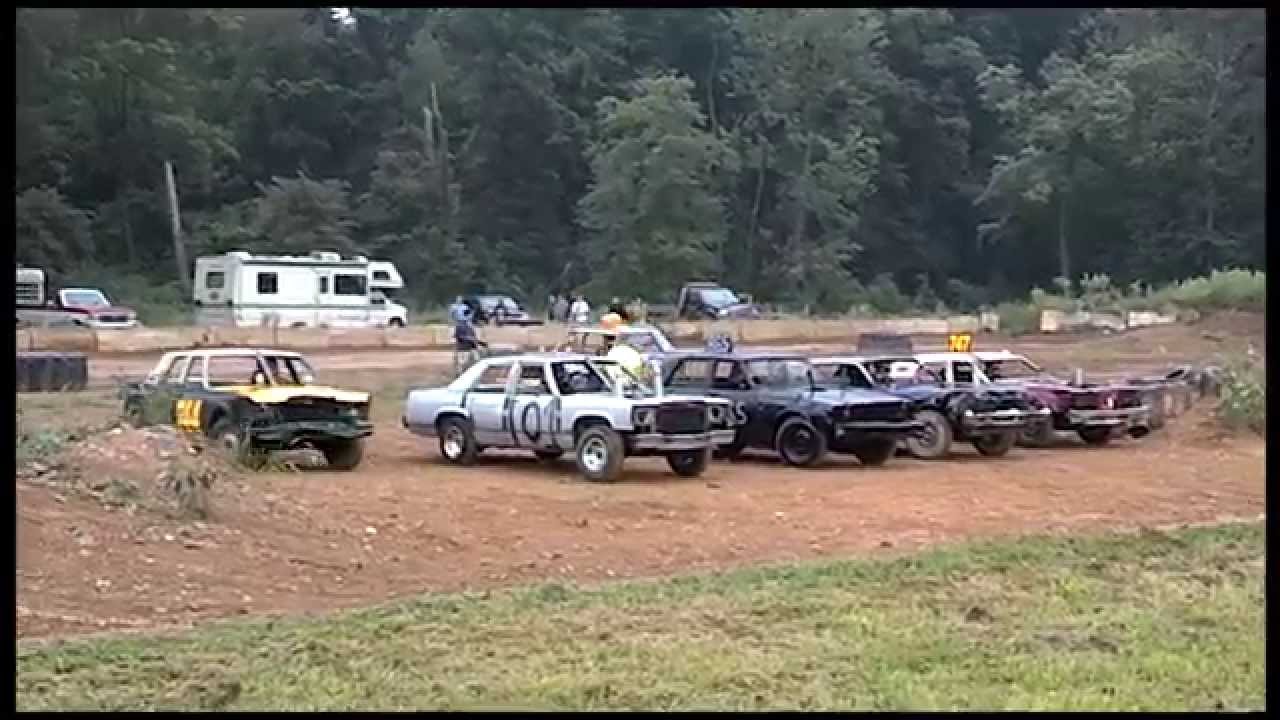 Arcadia Demolition Derby Series - August 25, 2012 - Upperco, Maryland