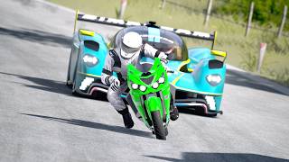 ❇︎❇︎❇︎saki❇︎❇︎❇︎ Kawasaki ZX-14R vs 24 Hours of Le Mans Prototypes at Old Spa - YouTube