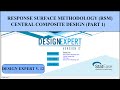 How to Use Design Expert Software for Response Surface Methodology (Part 1)