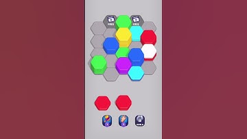 Hexa Sort 3D Max Levels #hexasort #shorts