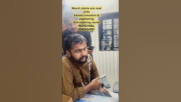 Maruti Celerio denso ecm read and write pcm tool