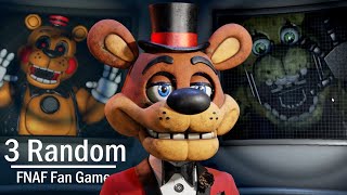 3 Random FNAF Fan Game 4. rész | FNAF Live Stream