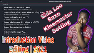 Sida Loo sameyo Kinemaster set up | Introduction Video Editing | 2021 screenshot 3