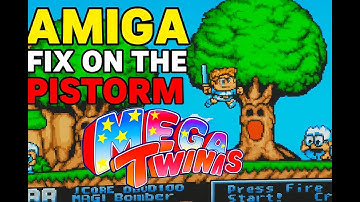 🅰️miga MegaTwins RGB Workbench Fix on the 🅿️iStorm #amiga500 #pistorm #amiga