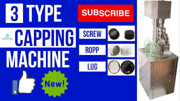 SEMI AUTOMATIC SCREW CAPPING MACHINE INDIAN MODEL