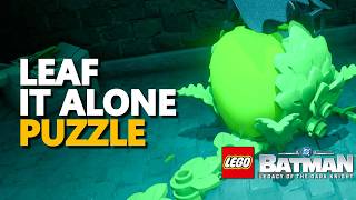 Leaf It Alone PUZZLE LEGO Batman