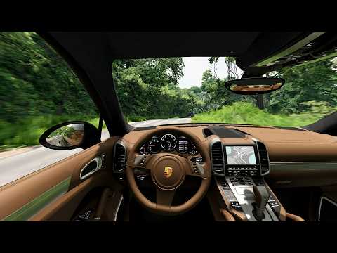 BeamNG Drive -  2013 Porsche Cayenne Turbo S  (SLOW DRIVING)