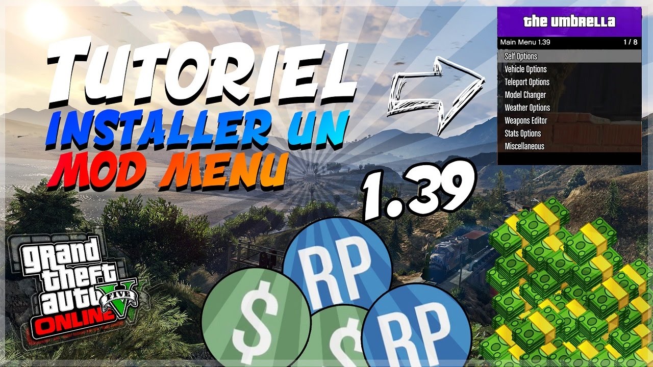 Tuto Installer Un Mod Menu Complet Sur Gta 5 Online Pc 1