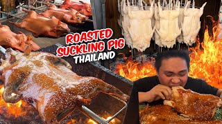 Most Unique Crispy Roasted Suckling Pig in Thailand | How It's Done - Travel for Food