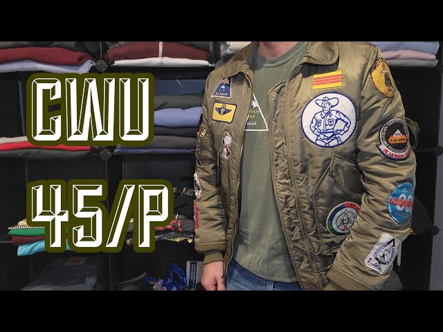 TOP GUN® CWU-45 FLIGHT JACKET WITH PATCHES - THE OFFICIAL TOP GUN