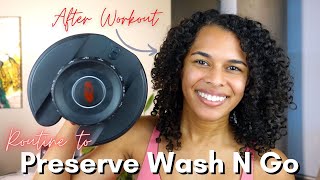 How to Maintain Curly Hair While Exercising | Protect Curls for the Gym | Giveaway Winner