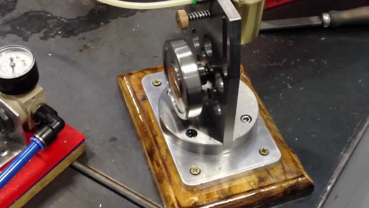 Home made Piston Engine - YouTube