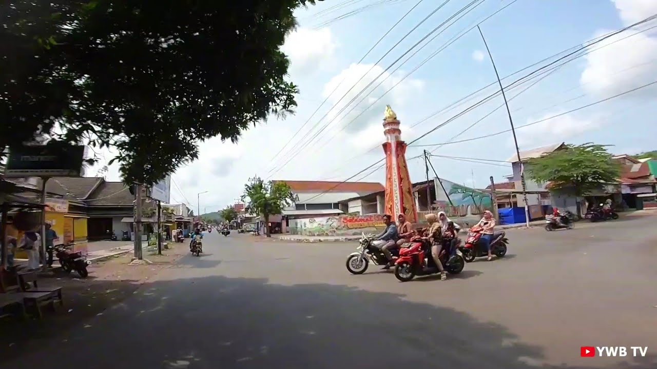 Suasana Perjalanan 10 Menit dari desa Paleran - Tegalwangi - Umbulsari Motovlog Jember 2024