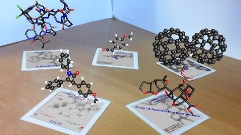 Web-based interactive 3D molecular viewer with Augmented Reality & Holographic Display