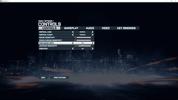 How to Disable Mouse Input In Battlefield 3