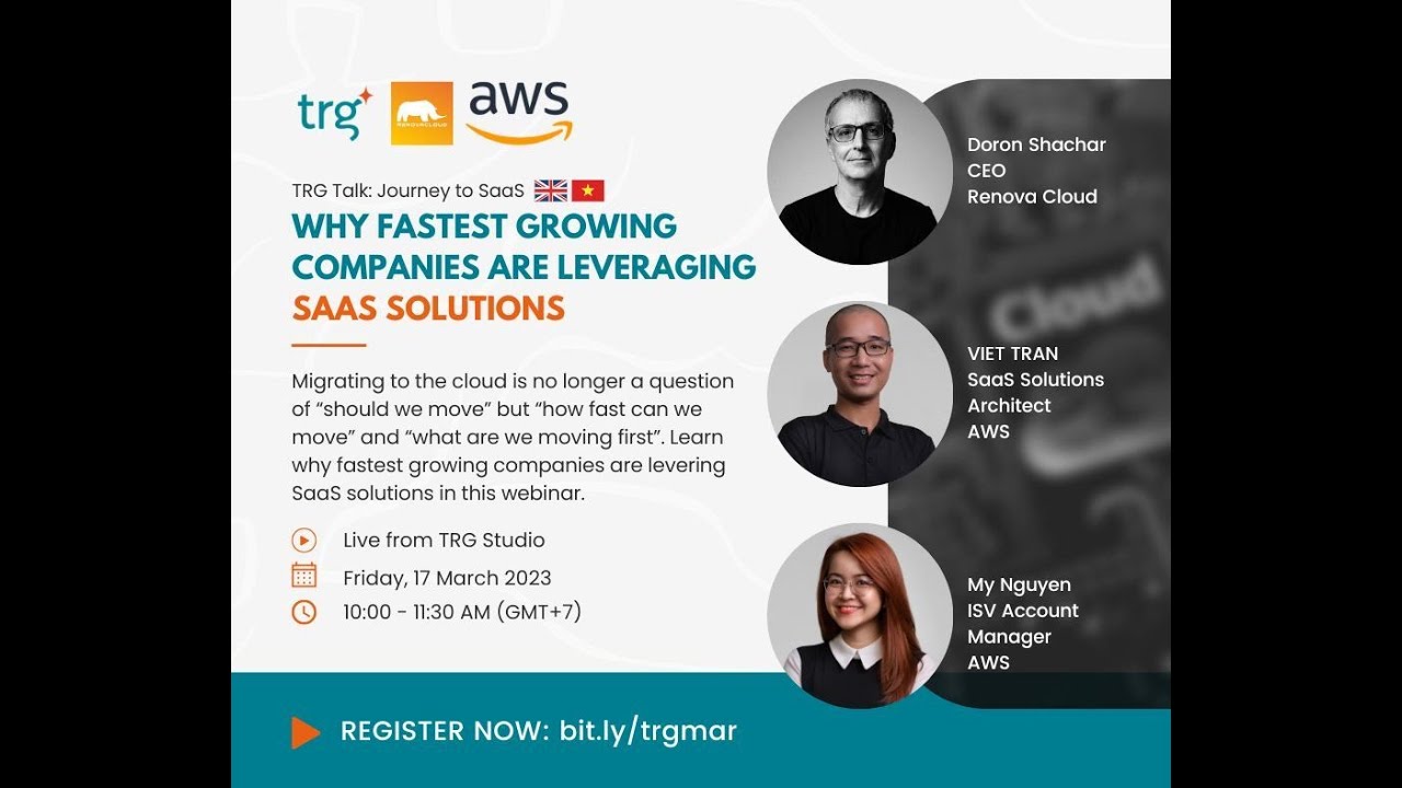 TRG Talk Virtual: Journey to SaaS – Why Fastest Growing Companies are ...
